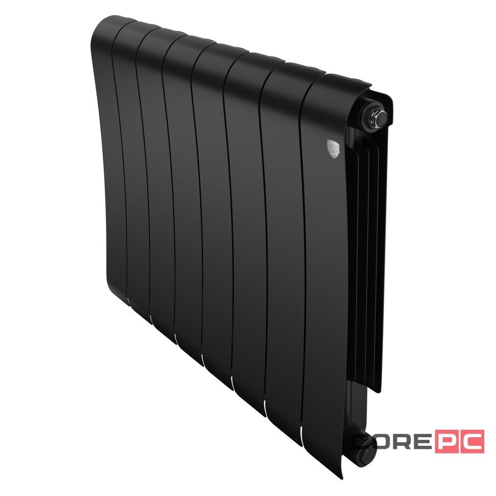 Радиатор биметаллический Royal Thermo Infinity 500 Noir Sable - 8 секц.