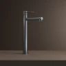 Смеситель для раковины Iddis DUNGM01i01, рычажное управление, цвет графит матовый