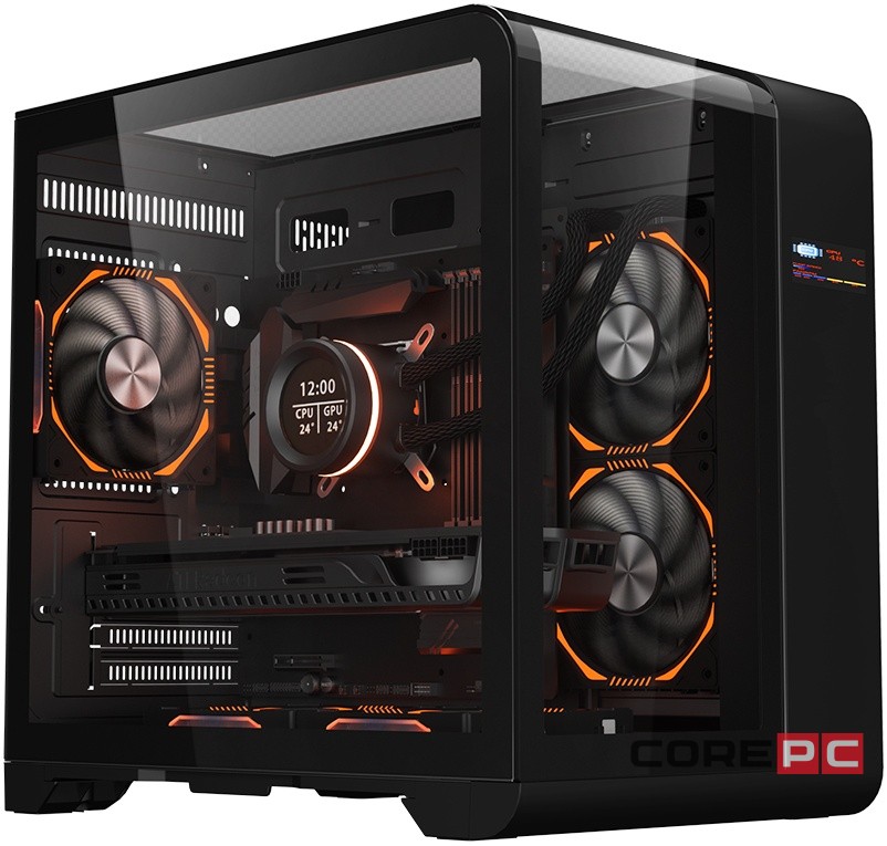 Компьютерный корпус 1STPLAYER RT5 Black (RT5-BK)