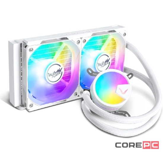 Система жидкостного охлаждения для процессора Valkyrie A240 ARGB White (HW A240W)