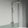 Душевая система Iddis 35к AIGBC3Fi06 Эйгер (Aiger) лейка тропический душ, хром матовый
