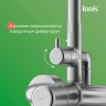 Душевая система Iddis 35к AIGBC3Fi06 Эйгер (Aiger) лейка тропический душ, хром матовый
