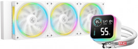 Система жидкостного охлаждения для процессора Deepcool LQ360 WH ARGB White