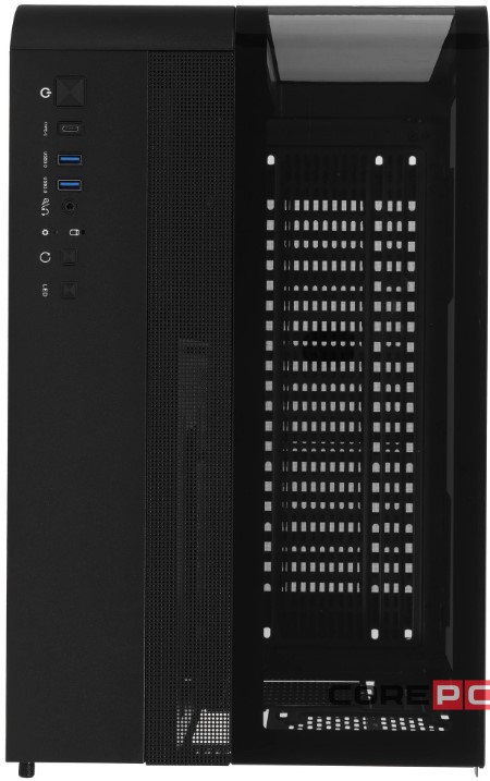 Компьютерный корпус 1STPLAYER VT7 ARGB Black (VT7-BK-4FS7)