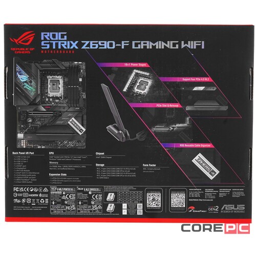 Материнская плата ASUS ROG STRIX Z690-F GAMING WIFI 90MB18M0-M0EAY0
