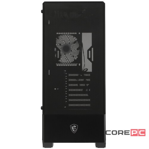 Компьютерный корпус MSI MAG FORGE 110R ARGB Fan Acrilyc Window Black 306-7G16R21-809