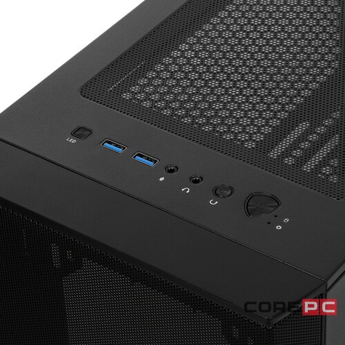 Компьютерный корпус MSI MAG FORGE 110R ARGB Fan Acrilyc Window Black 306-7G16R21-809