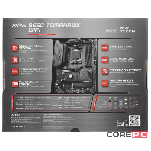 Материнская плата MSI MAG B650 TOMAHAWK WIFI