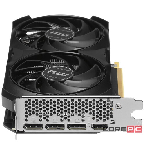 Видеокарта MSI (RTX 4060 Ti VENTUS 2X BLACK 8G OC) GeForce RTX 4060 Ti 8GB VENTUS 2X BLACK OC