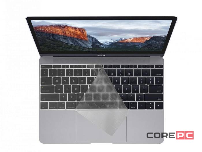 Накладка на клавиатуру WIWU Key Board Protector для Apple MacBook Pro 14.2"/16.2" силикон (прозрачный)