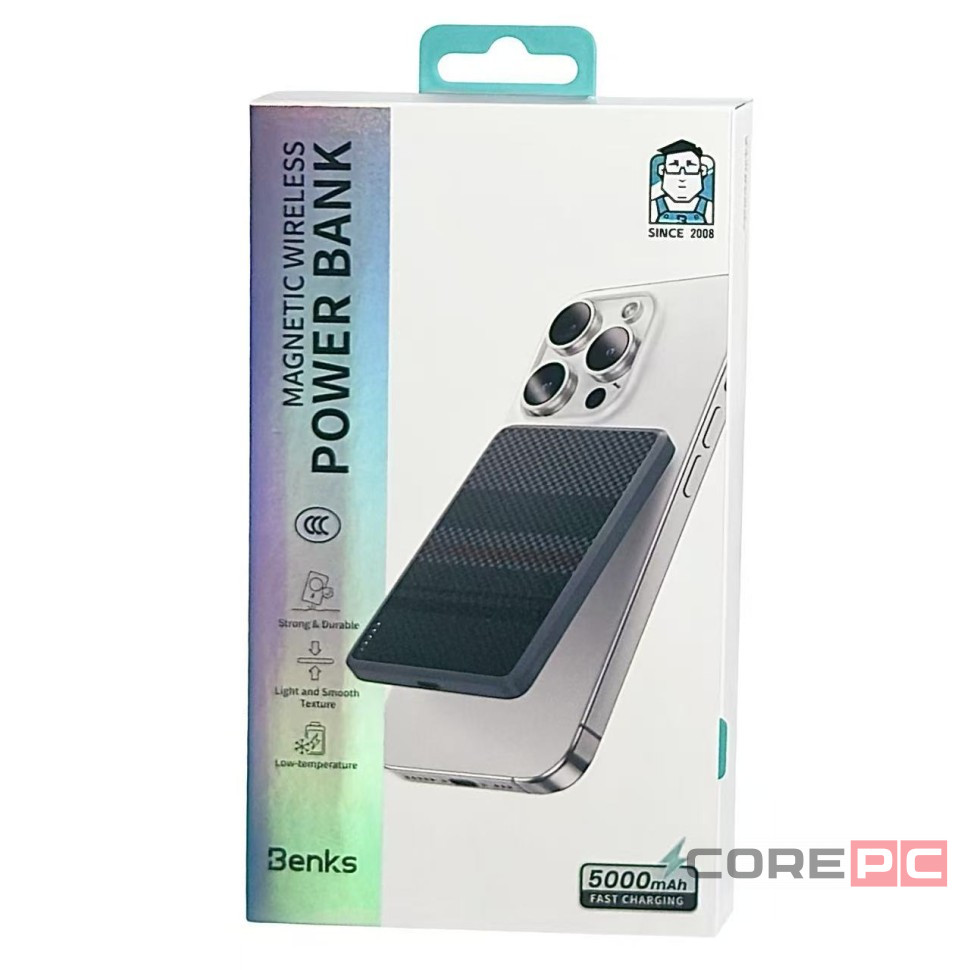 Powerbank Benks ArmorGo MP15 5000mAh черный