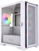 Компьютерный корпус Powercase ALISIO Micro X4W V2 LE ARGB White (CAMCXW-A4-LE)