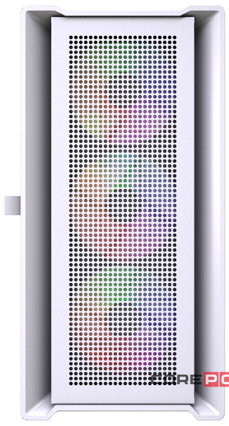 Компьютерный корпус Powercase ALISIO Micro X4W V2 LE ARGB White (CAMCXW-A4-LE)