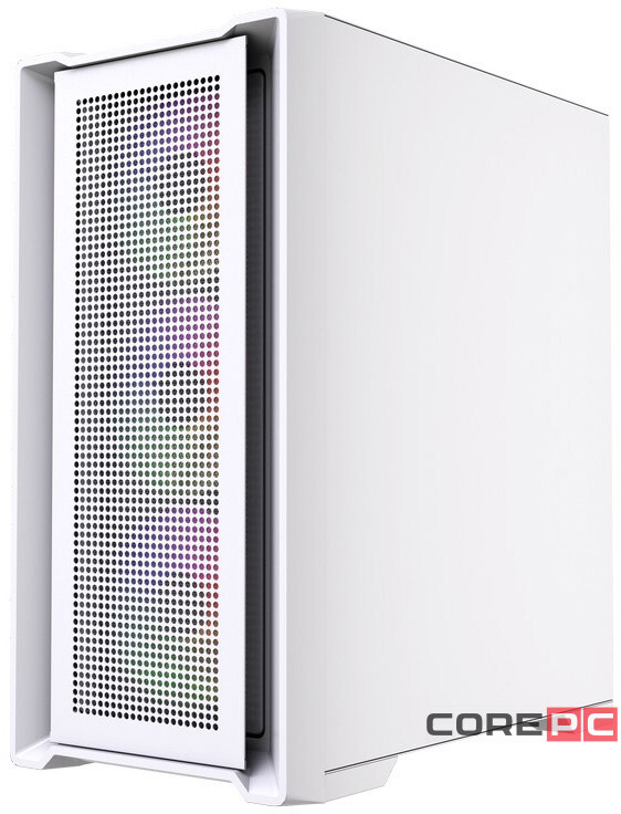 Компьютерный корпус Powercase ALISIO Micro X4W V2 LE ARGB White (CAMCXW-A4-LE)