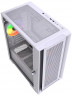 Компьютерный корпус Powercase ALISIO Micro X4W V2 LE ARGB White (CAMCXW-A4-LE)