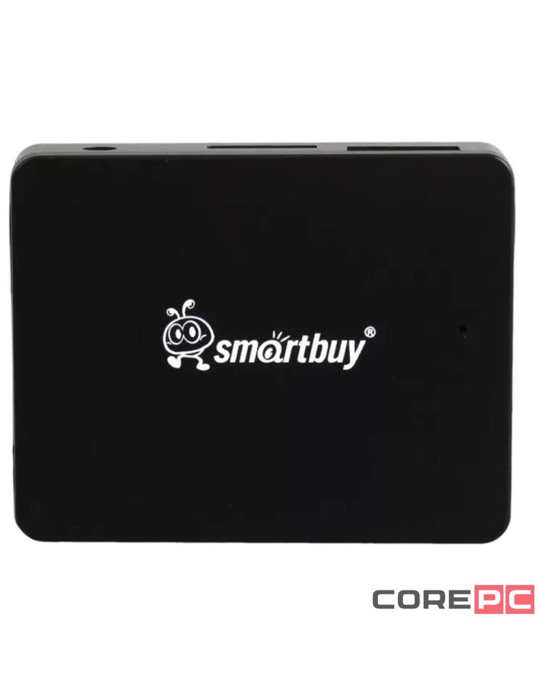 USB 3.0 Хаб Smartbuy 6000, 4 порта, черный (SBHA-6000-K)