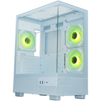 Компьютерный корпус XASTRA Q400M 3ARGB-C6-UC ARGB White (Q400M-3FM12A-C6-UC-WH)