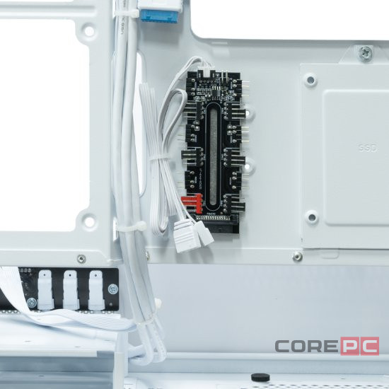 Компьютерный корпус XASTRA Q400M 3ARGB-C6-UC ARGB White (Q400M-3FM12A-C6-UC-WH)