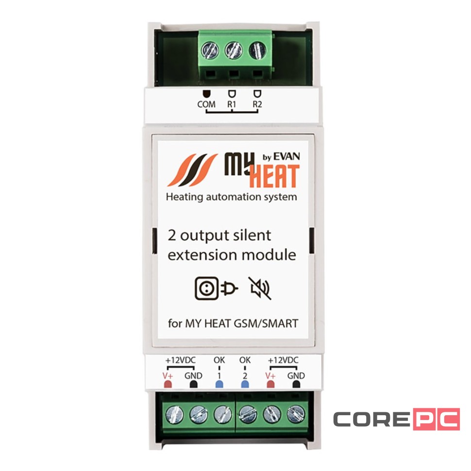 Блок симисторов на 2 выхода MyHeat RL2S