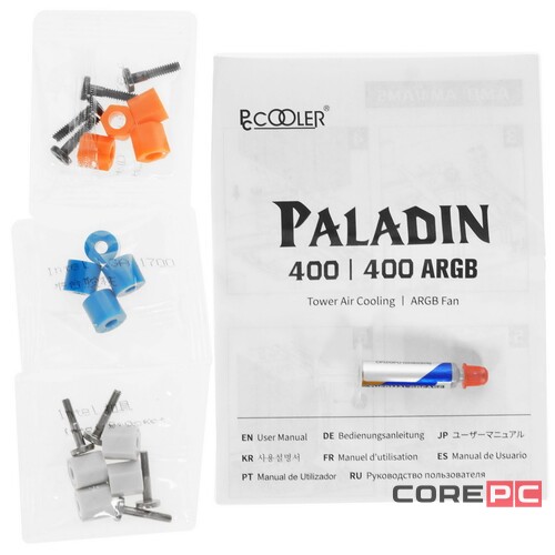 Кулер для процессора PCCooler GI-Paladin 400 ARGB ARGB PWM