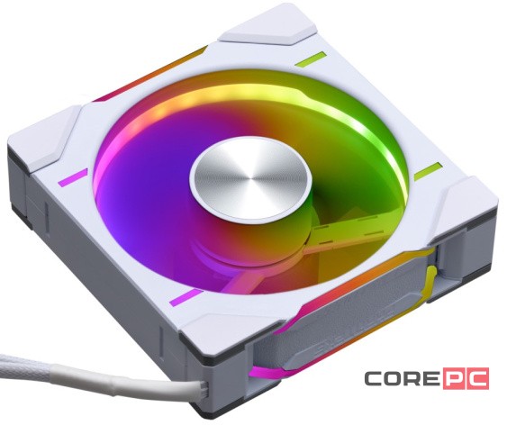 Вентилятор для корпуса PHANTEKS D30 DRGB White (PH-F120D30_DRGB_PWM_WT01_RU) PWM