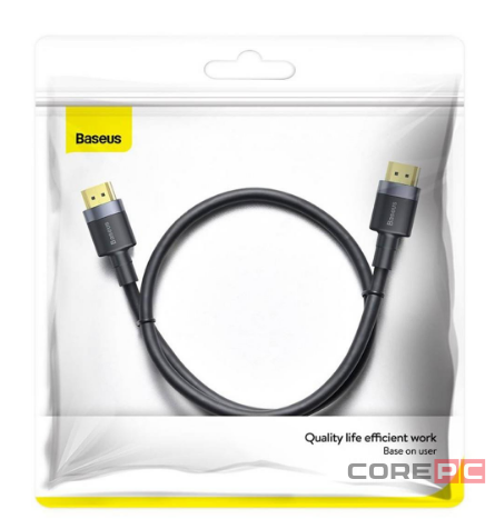 Кабель Baseus Cafule HDMI на HDMI 1м (CADKLF-E01)