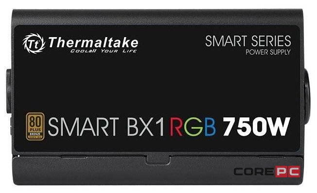 Блок питания Thermaltake 750W SMART BX1 RGB PS-SPR-0750NHSABE-1