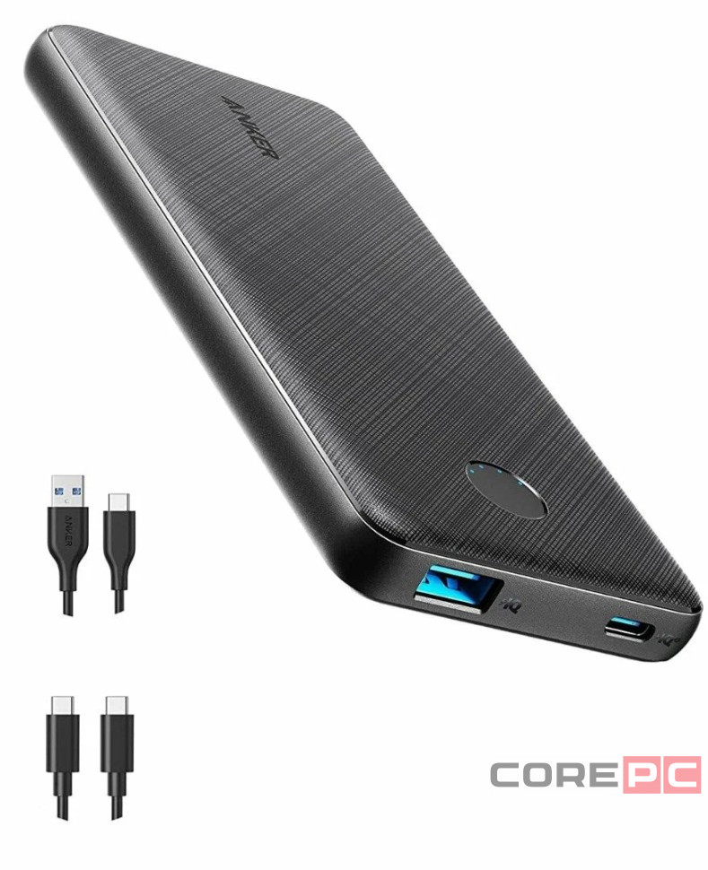 Powerbank Anker 523 10000mAh 1USB/1C черный