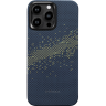 Накладка для i-Phone 15 Pro 6.1" Pitaka Magez Case 4 Aramid Fiber Milky Way