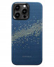 Накладка для i-Phone 15 Pro 6.1" Pitaka Magez Case 4 Aramid Fiber Milky Way