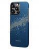 Накладка для i-Phone 15 Pro 6.1" Pitaka Magez Case 4 Aramid Fiber Milky Way