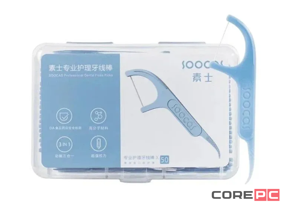 Зубная нить Soocas Floss Pick D1 (50шт.)