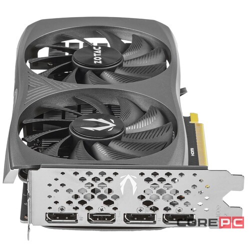 Видеокарта ZOTAC (ZT-D40600H-10M) GeForce RTX 4060 8GB Twin Edge OC