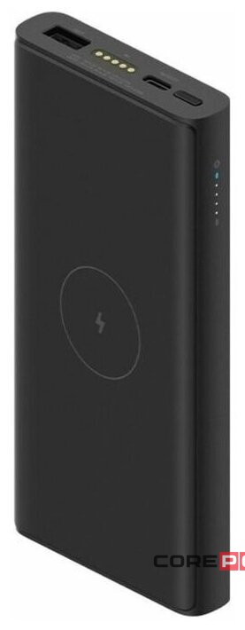 Powerbank с функцией беспроводной зарядки Xiaomi 10000mAh 1USB/1C 30W/10W VXN4306CN черный