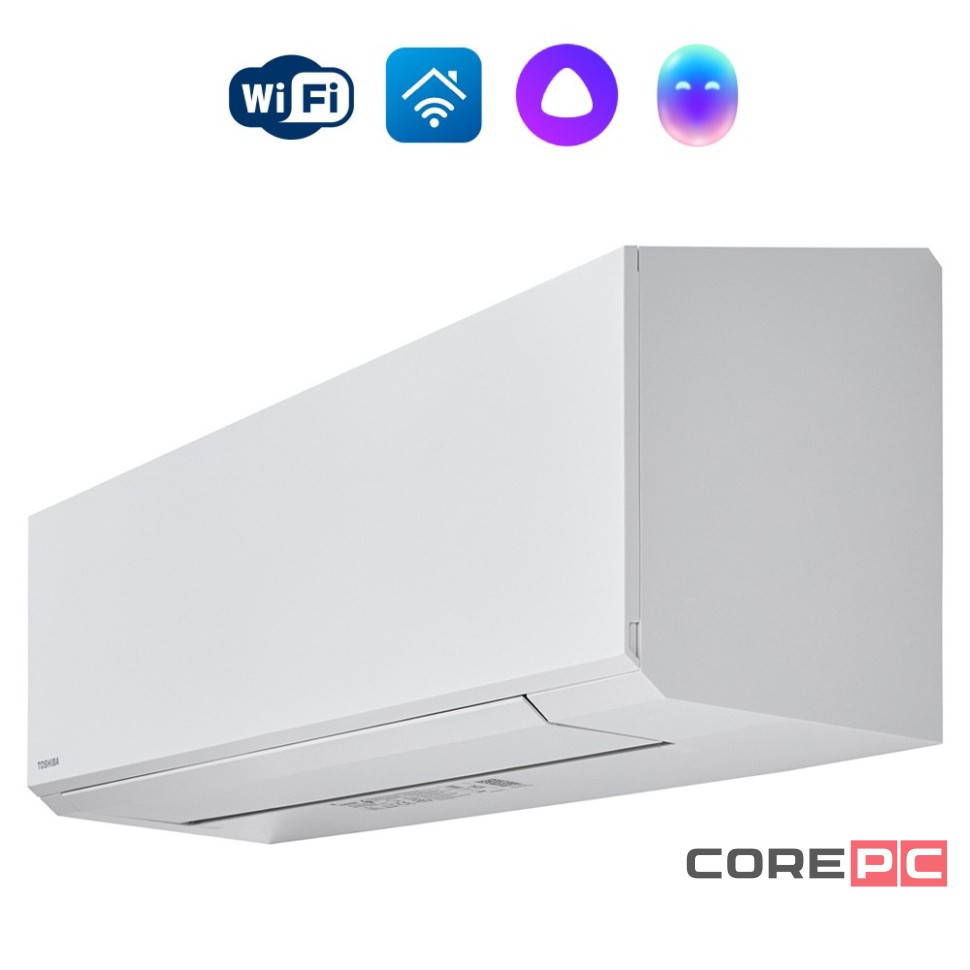 Сплит-система инверторного типа Toshiba Shorai Edge White RAS-B22G3KVSG-E/RAS-22J2AVSG-E1 комплект