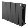 Радиатор биметаллический Royal Thermo PianoForte 300 Чёрный - 8 секц.