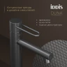 Смеситель для раковины Iddis DUNGM00i01, рычажное управление, цвет графит матовый