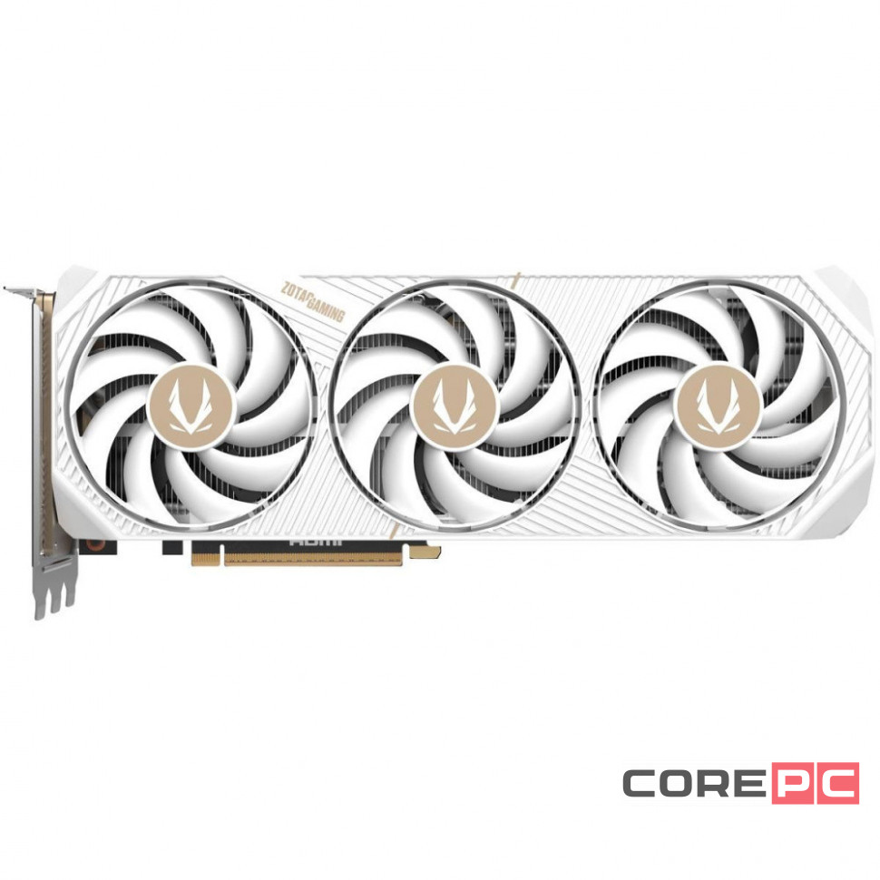 Видеокарта ZOTAC (ZT-B50710Q2-10P) GeForce RTX 5070 Ti 16GB SOLID CORE WHITE ED OC