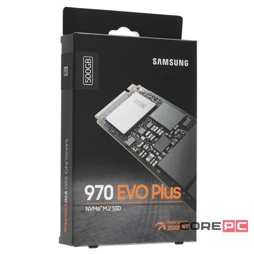 Твердотельный накопитель Samsung 500 Gb 970 EVO PLUS MZ-V7S500BW