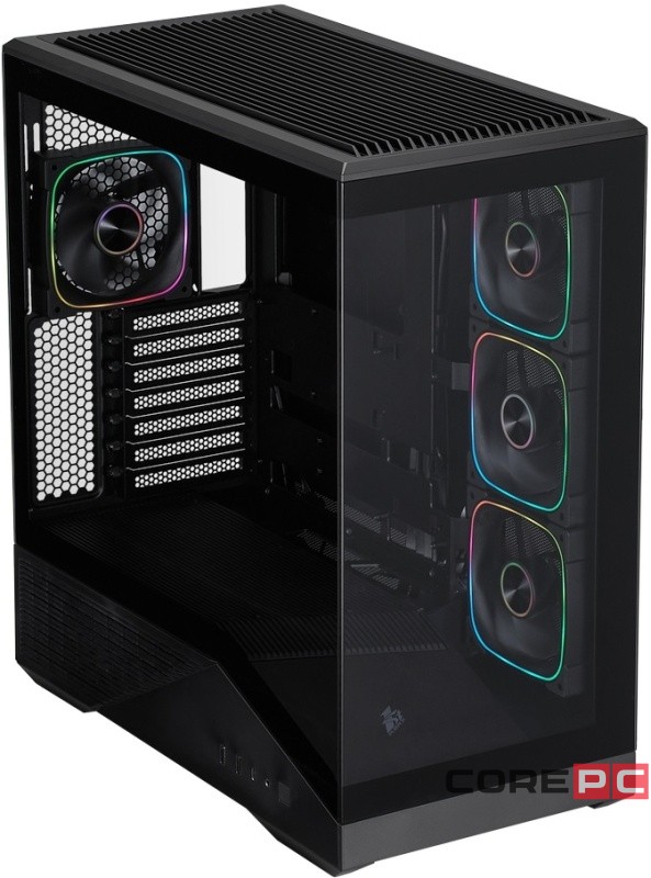 Компьютерный корпус 1STPLAYER GM7 ARGB Black (GM7-BK-3FN7R-1FN7)