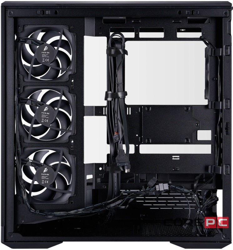 Компьютерный корпус 1STPLAYER GM7 ARGB Black (GM7-BK-3FN7R-1FN7)