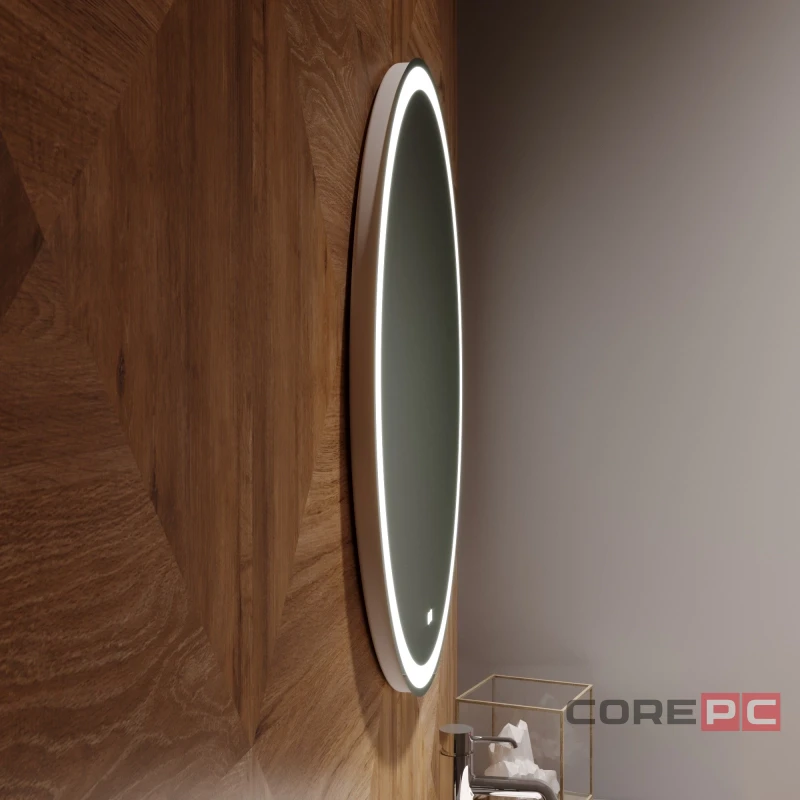 Зеркало MIXLINE Перла Нео RGB D770 сенсорный выключатель, МУЛЬТИ-ЦВЕТ