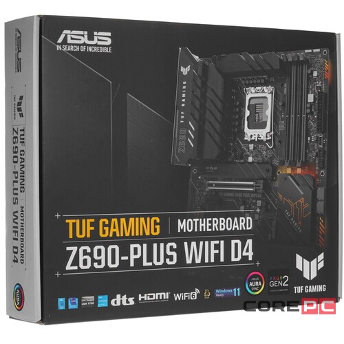 Материнская плата ASUS TUF GAMING Z690-PLUS WIFI D4 90MB18V0-M0EAY0