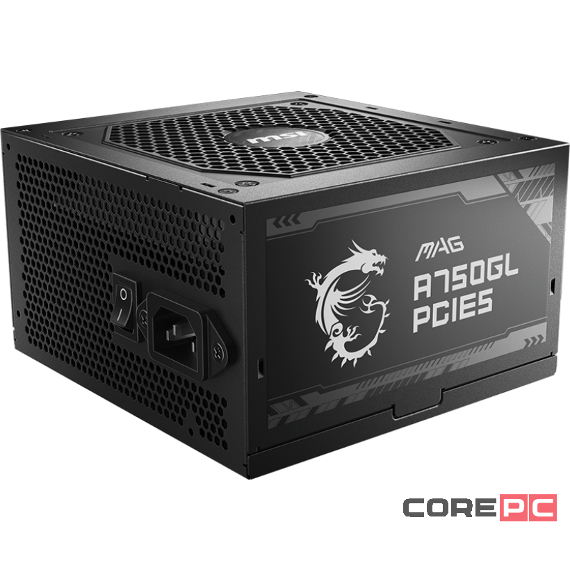 Блок питания MSI 750W MAG A750GL 306-7ZP8B11-CE0 16 Pin (PCIe 5.1 Connector Cable Details)