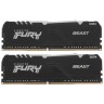 Оперативная память 16 Gb 3733 MHz Kingston FURY BEAST RGB Black (KF437C19BBAK2/16)