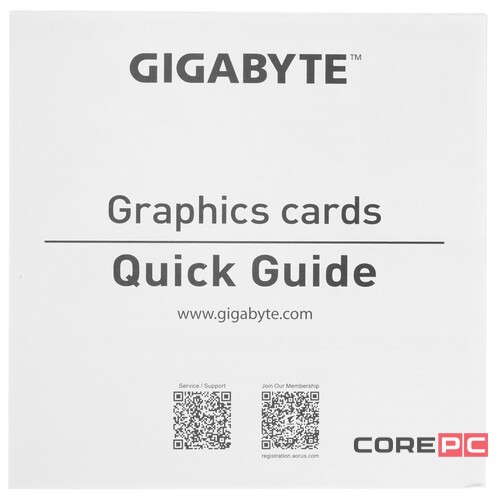 Видеокарта Gigabyte (GV-N406TAERO OC-8GD) GeForce RTX 4060 Ti 8GB AERO OC