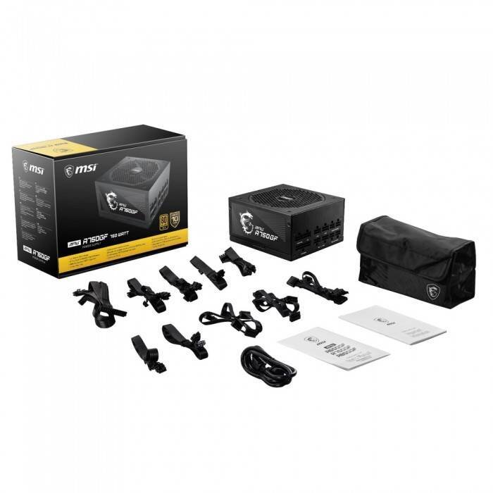 Блок питания MSI 750W MPG A750GF 306-7ZP0B11-CE0