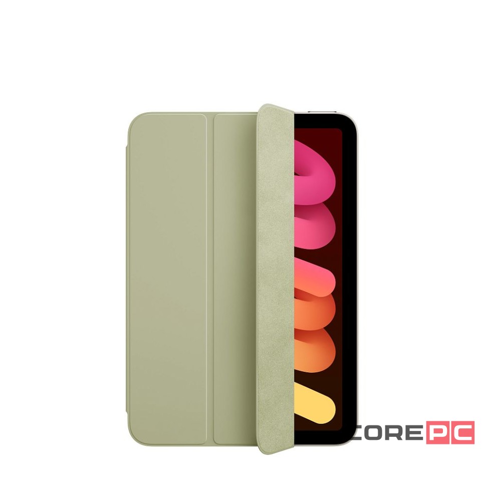 Чехол-книжка Smart Folio Cover для Apple iPad mini 7 (2024) (полиуретан с подставкой) (Green)