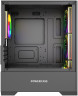 Компьютерный корпус Powercase Mistral Micro B315 ARGB Black (CMMB315-A4)