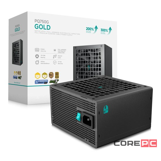 Блок питания Deepcool 750W GAMERSTORM PQ750G 16 Pin (PCIe 5.0 Connector Cable Details)